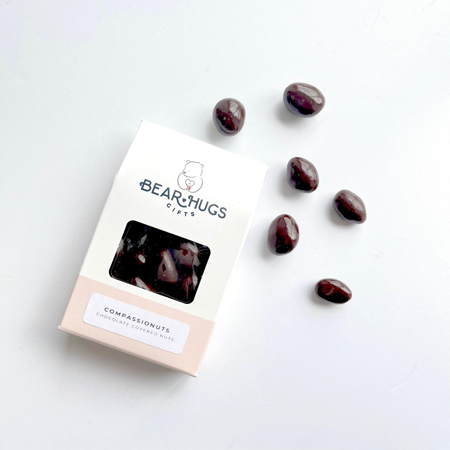 Compassionuts: Chocolate Covered Nuts - BearHugs - Thinking Of You Gifts