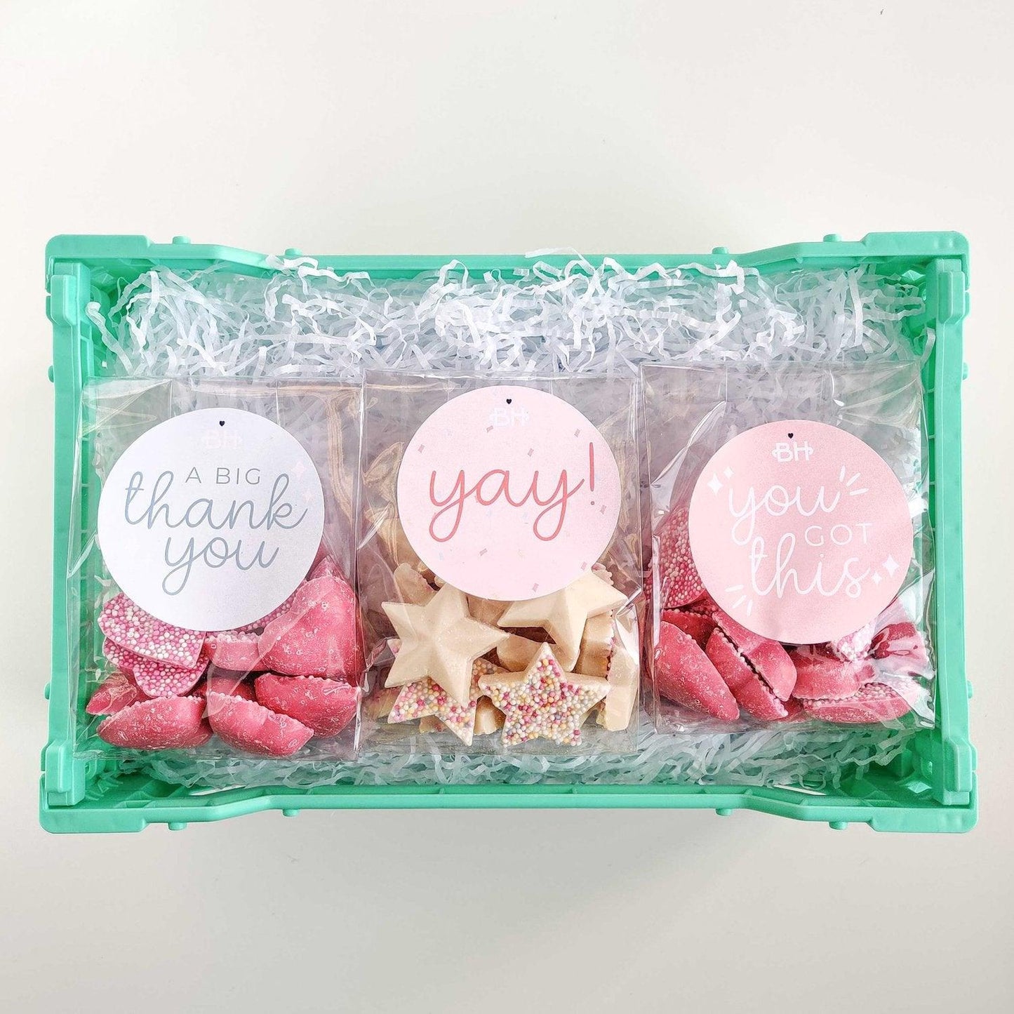 Sprinkles Sweetie Bag - Choose Your Message! - BearHugs - Thinking Of You Gifts