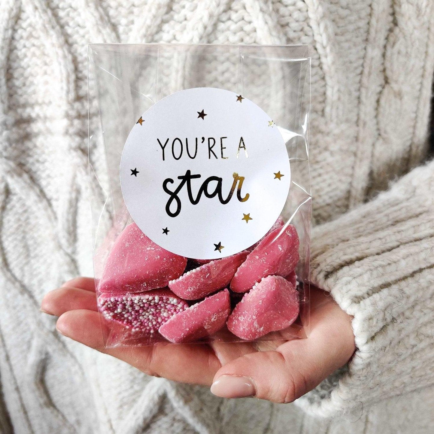 Sprinkles Sweetie Bag - Choose Your Message! - BearHugs - Thinking Of You Gifts