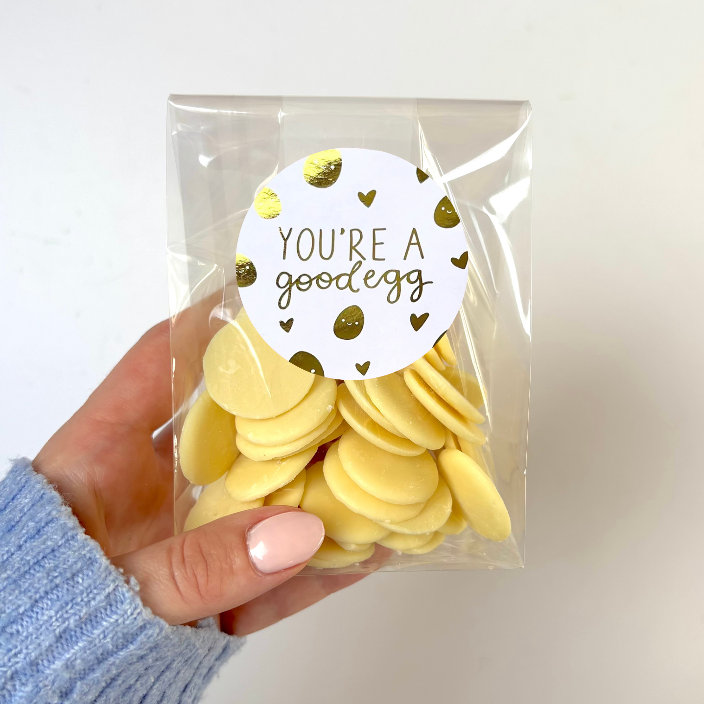 Belgian Chocolate Buttons - Choose Your Message 🤍