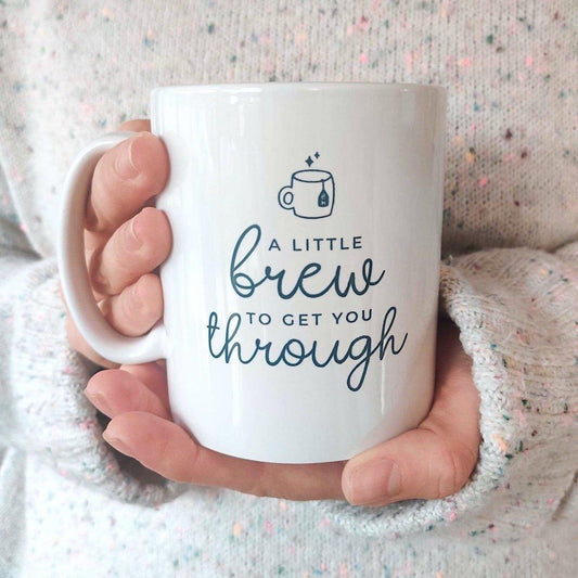 'A Little Brew To Get You Through' Mug - BearHugs - Thinking Of You Gifts