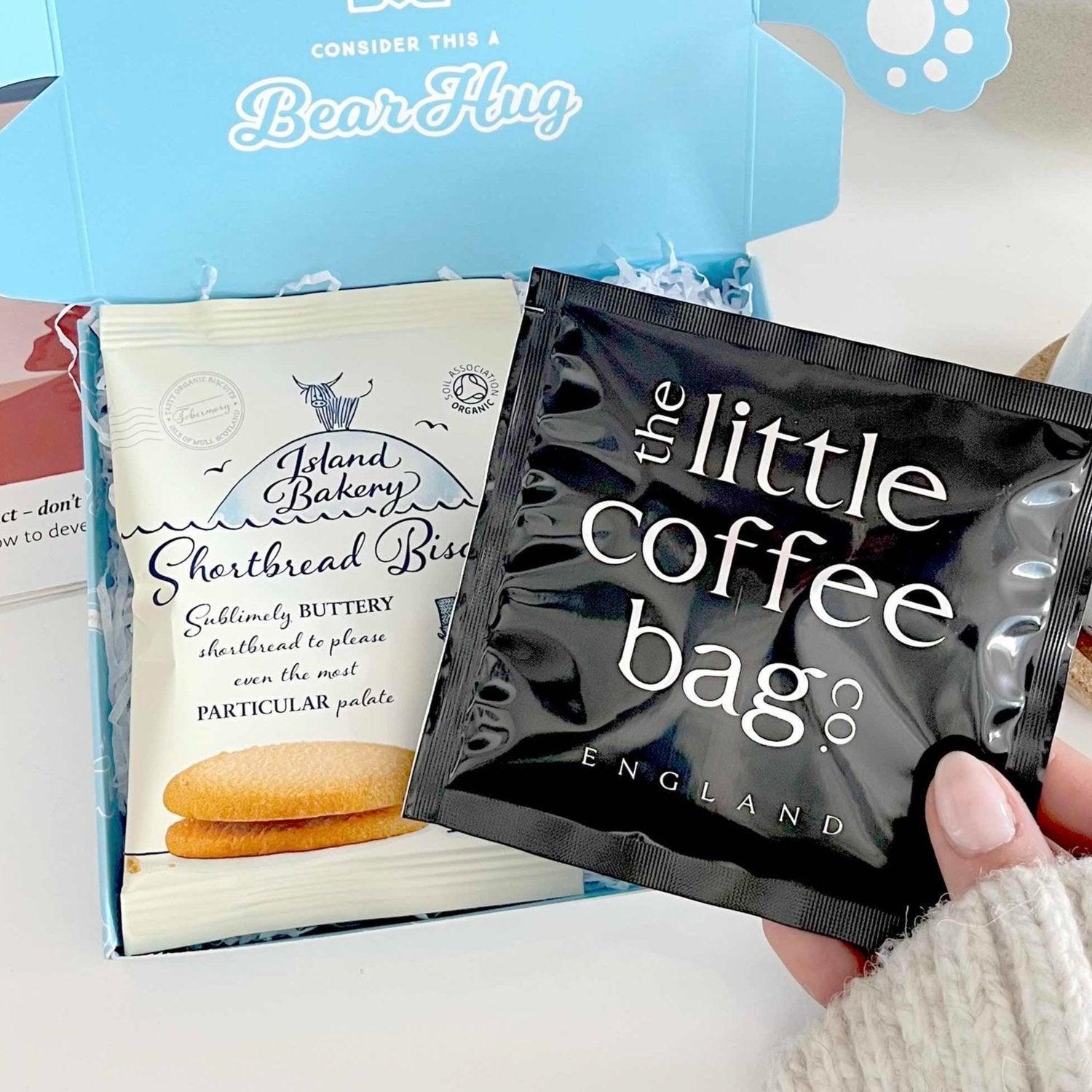 Coffee and Biscuits Letterbox Hug - BearHugs
