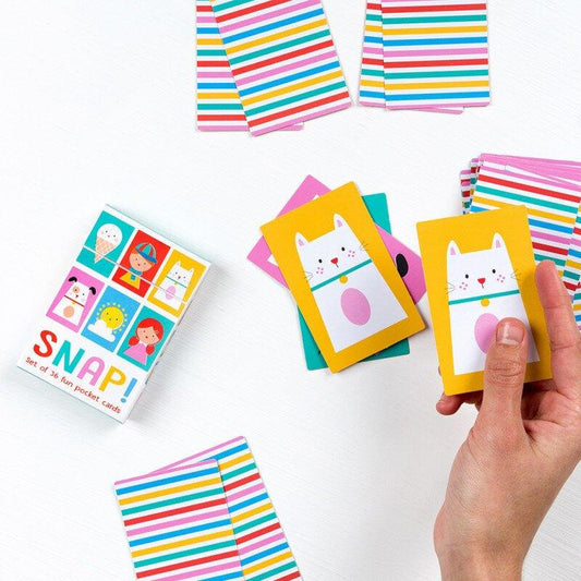 Colourful Snap Cards - BearHugs