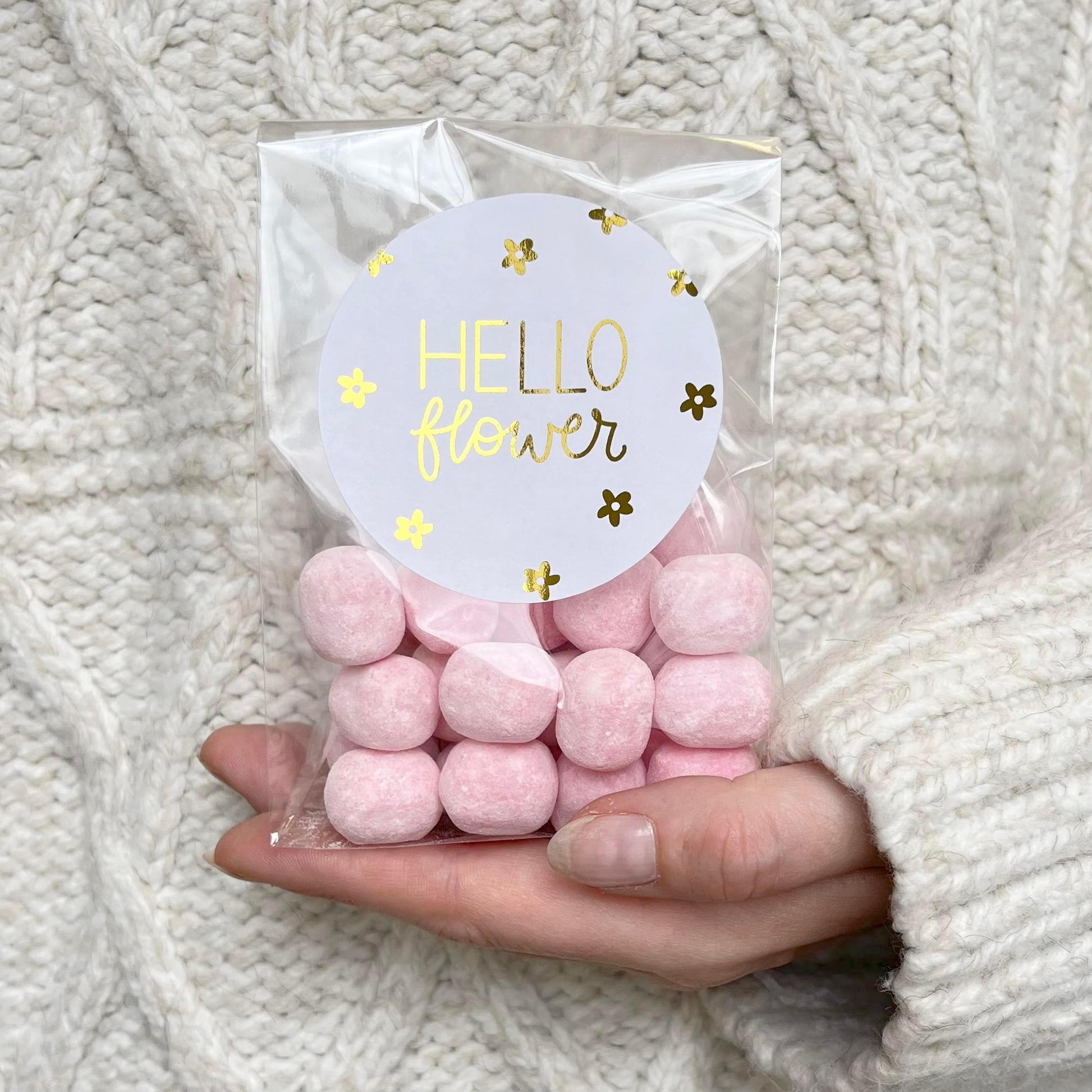 Custom Vegan Sweets Bag - Choose Your Sweets & Message! - BearHugs - Thinking Of You Gifts