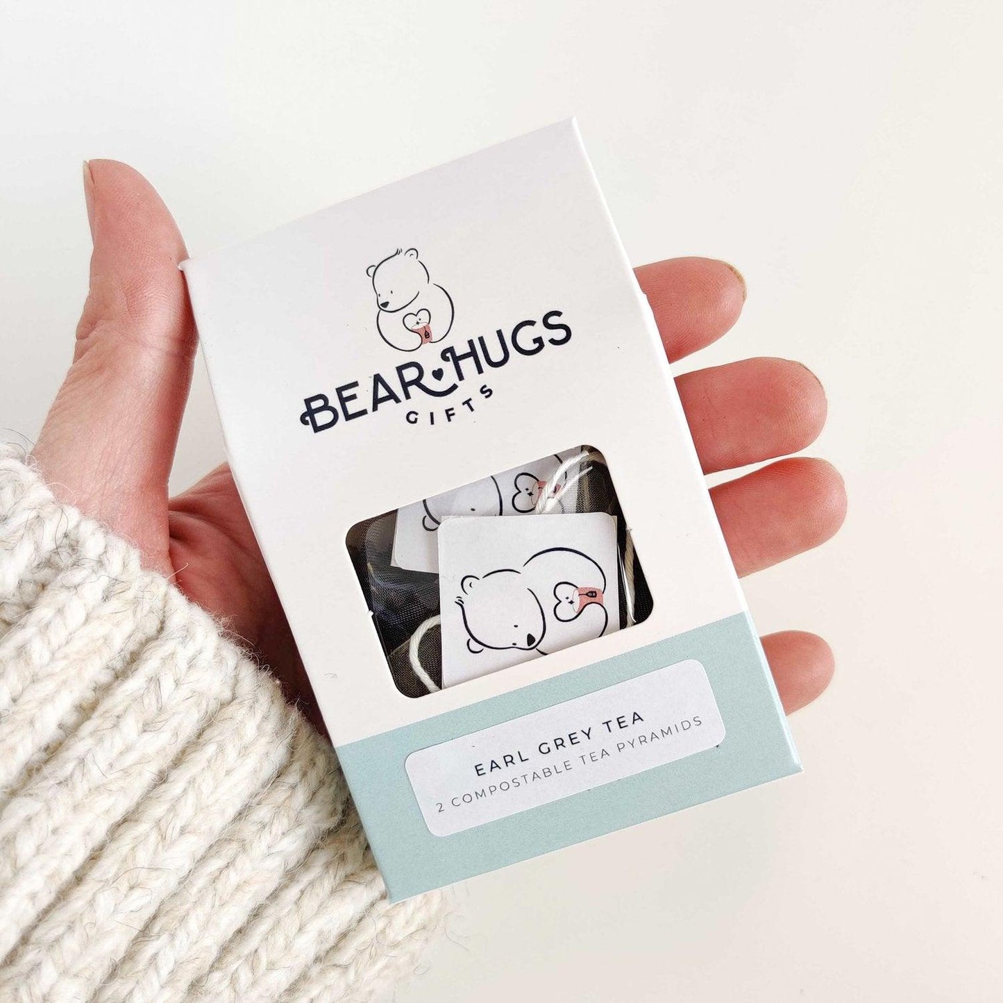 English Breakfast or Earl Grey Tea Mini Pack - BearHugs - Thinking Of You Gifts