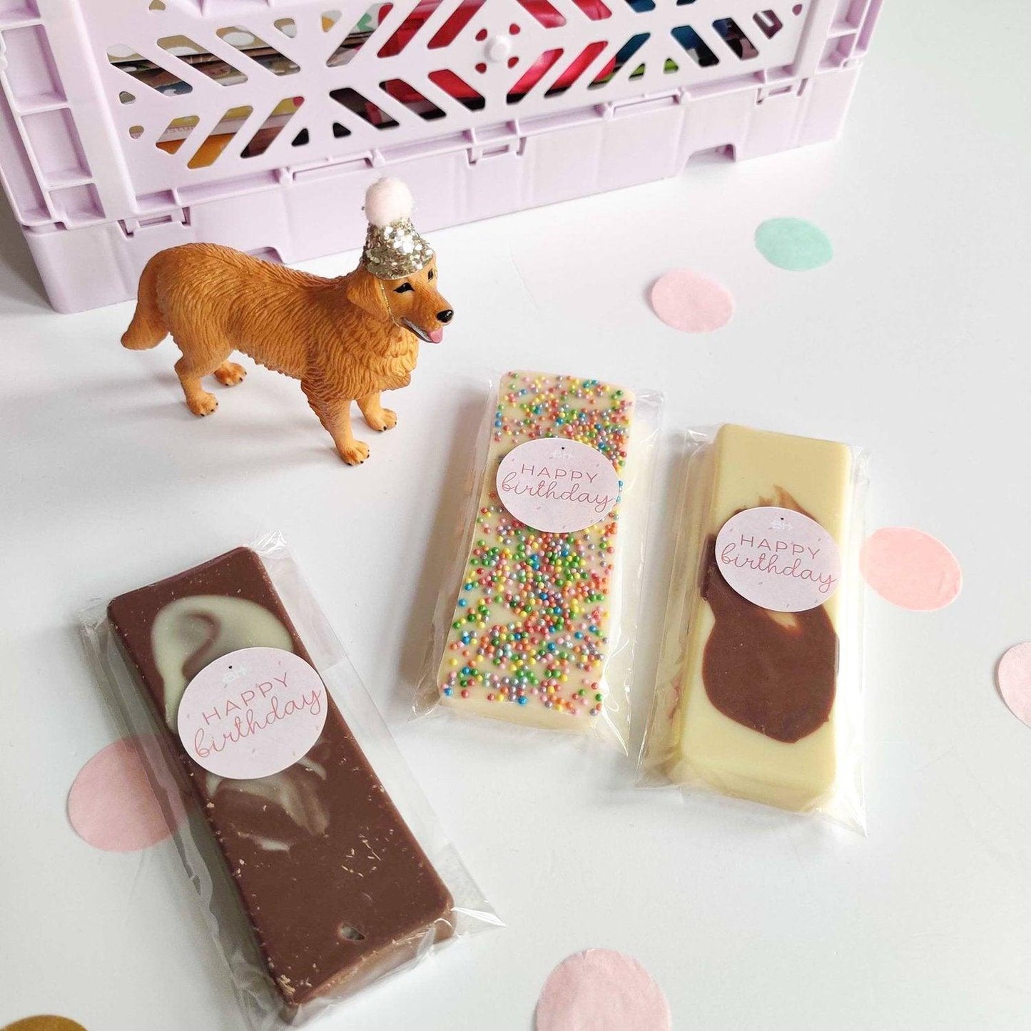 Happy Birthday Mini Chocolate Bar - BearHugs