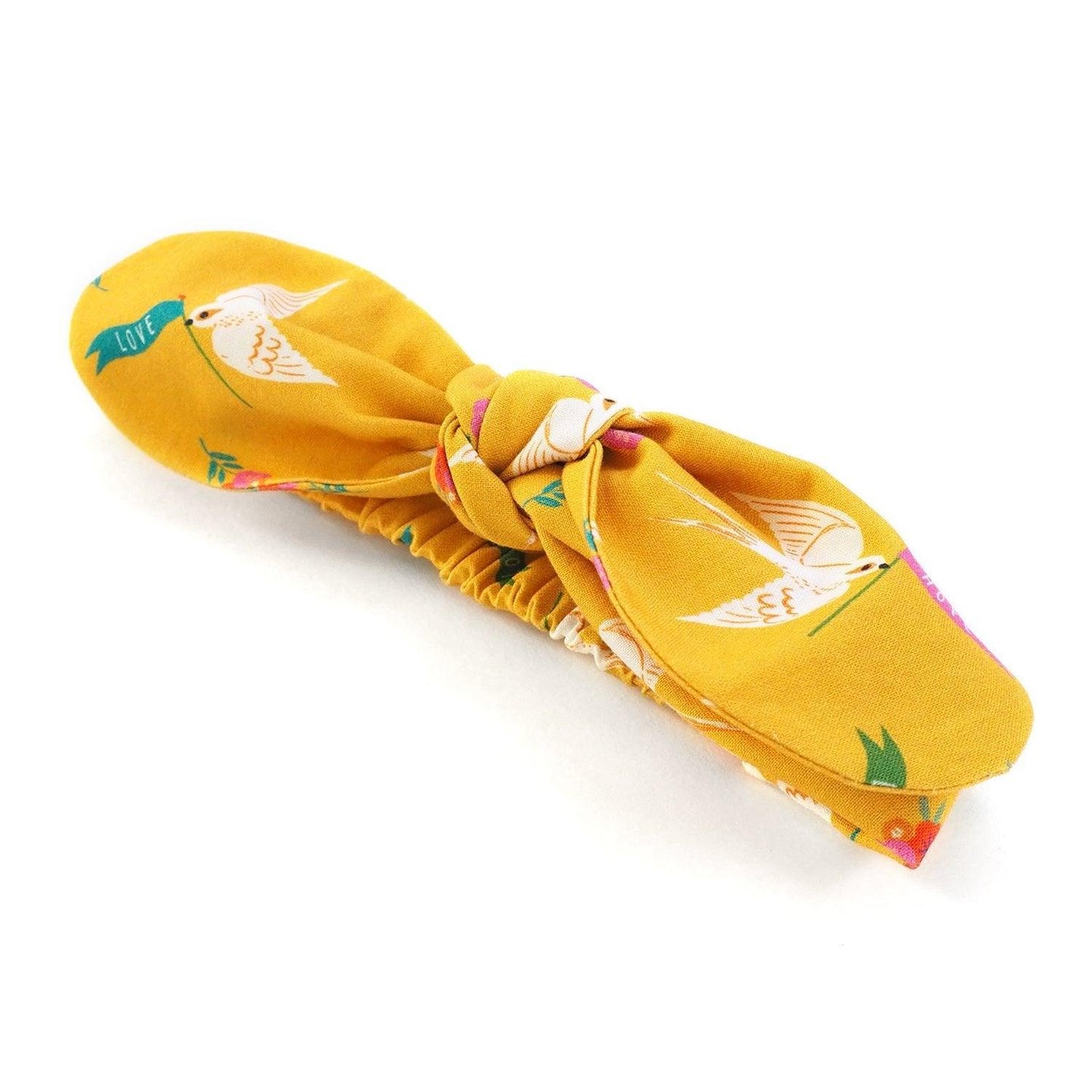 Hope and Love Yellow Headband - BearHugs