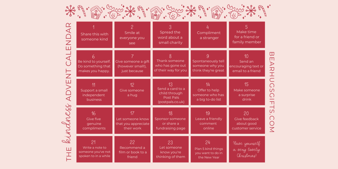 Kindness advent calendar 2023