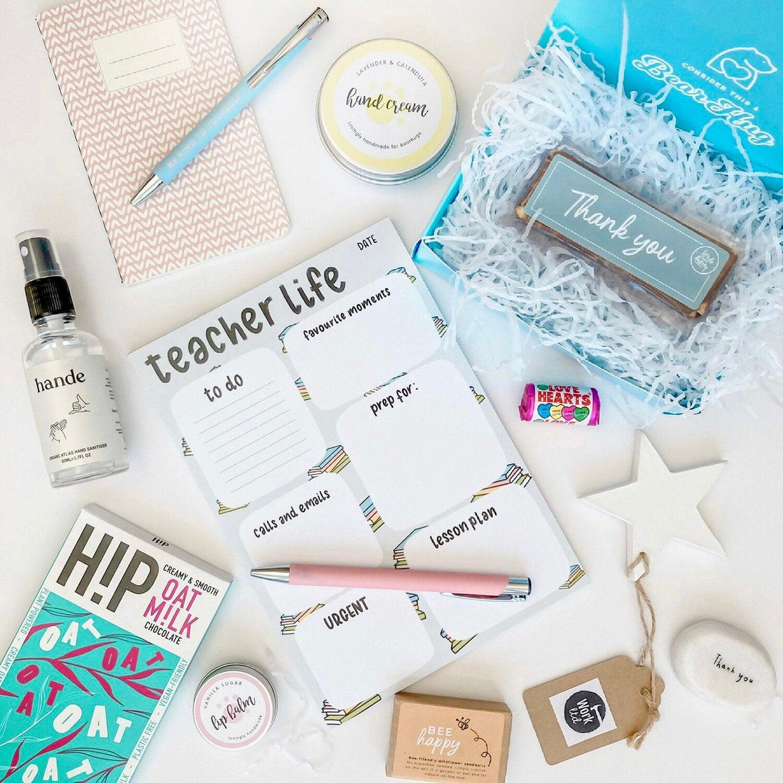 Summer Gift Basket Ideas for Teachers - BearHugs