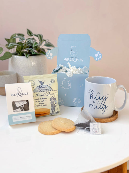 Comforting Cuppa Tea BearHug - With Choice of Mug