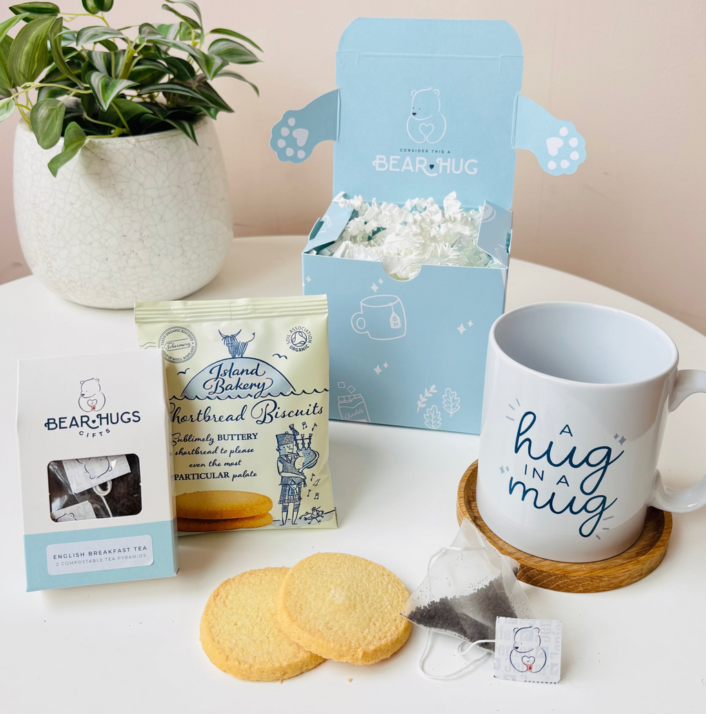 Comforting Cuppa Tea BearHug - With Choice of Mug - BearHugs - thinking of you gifts by post
