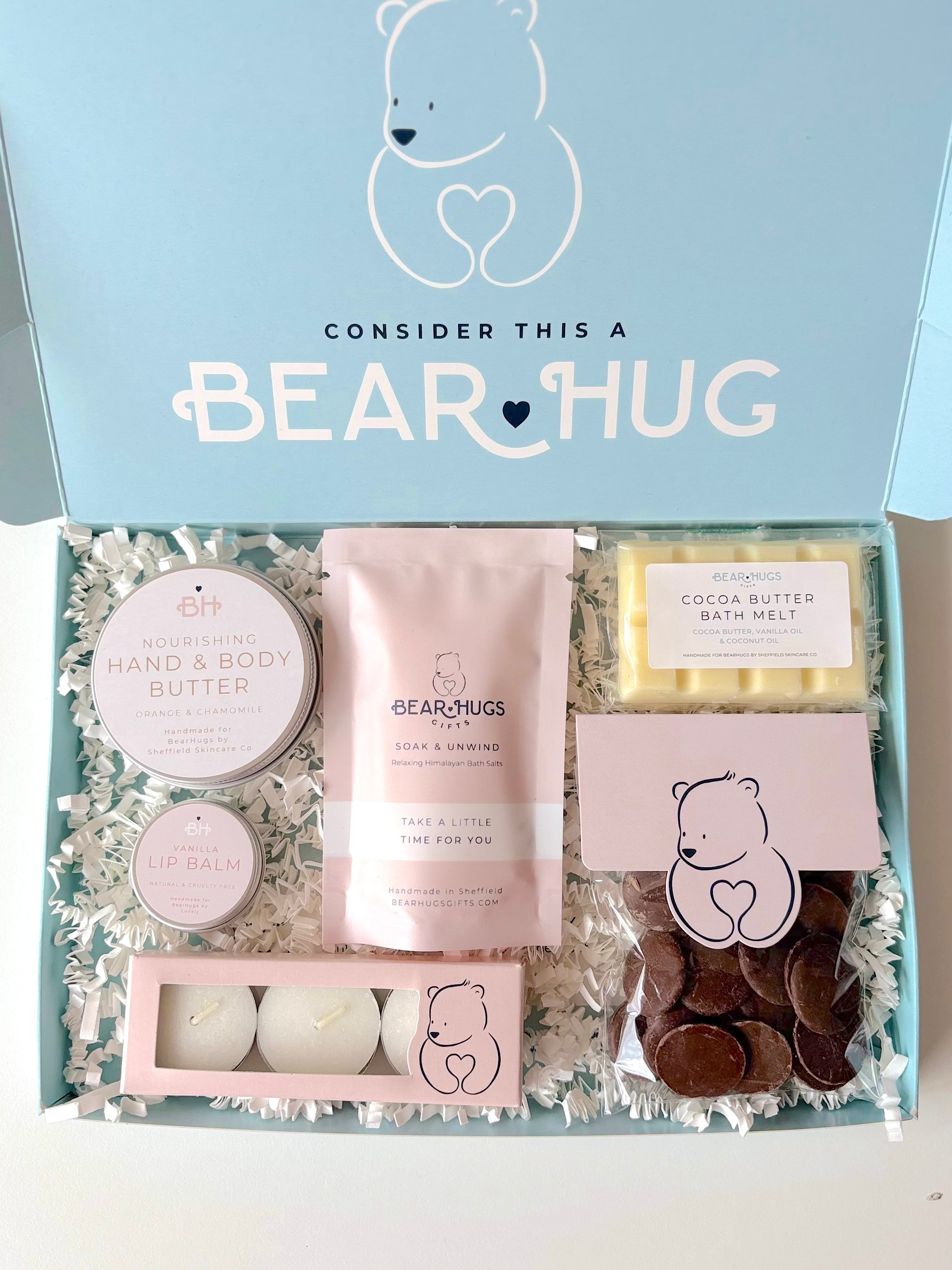 Soak and Unwind Letterbox Hug