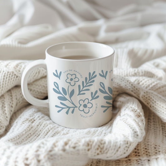 Pick-Me-Up Floral Mug