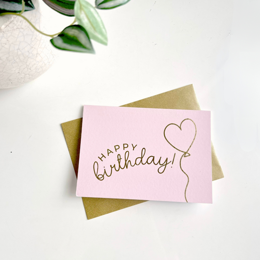 Happy Birthday Greetings Card