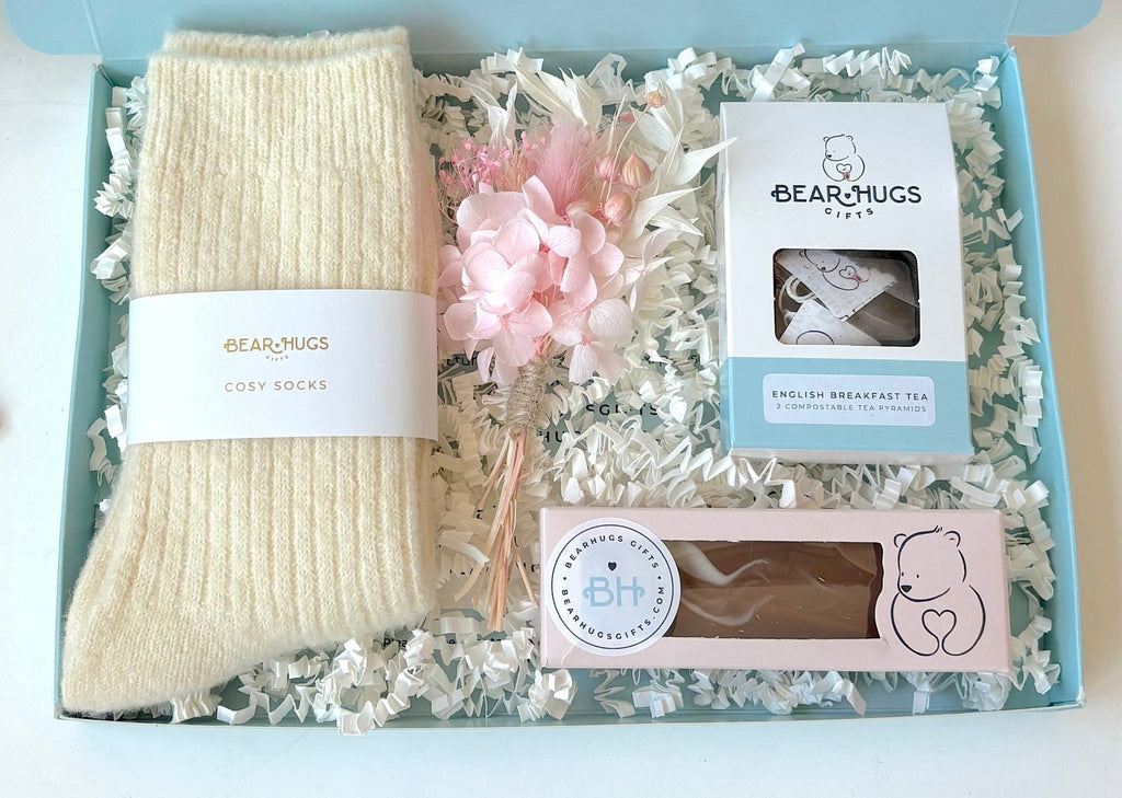 A Gentle Hug in a Box - Letterbox Friendly Gift - BearHugs - thinking of you gifts by post