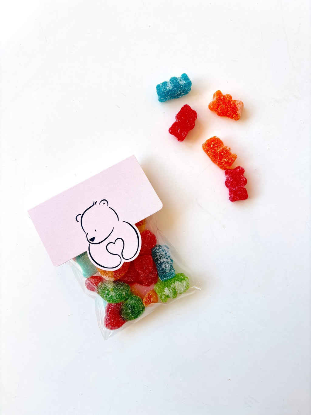 A Little Vegan Pick - Me - Up Letterbox Hug in a Box - BearHugs - thinking of you gifts by post