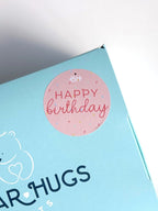 Add a 'Happy Birthday' Sticker - BearHugs - thinking of you gifts by post