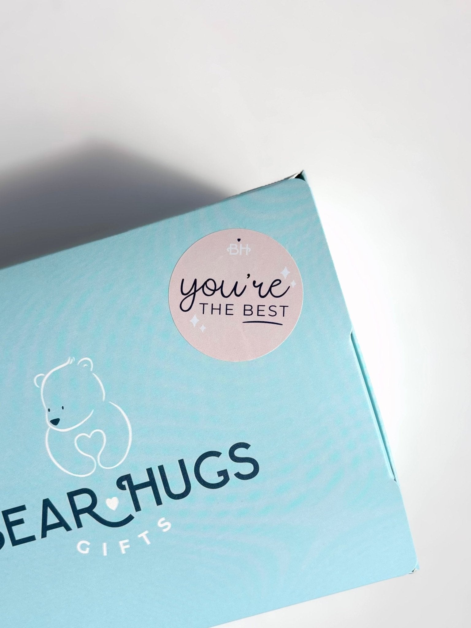 Add a 'You're The Best' Sticker - BearHugs - thinking of you gifts by post