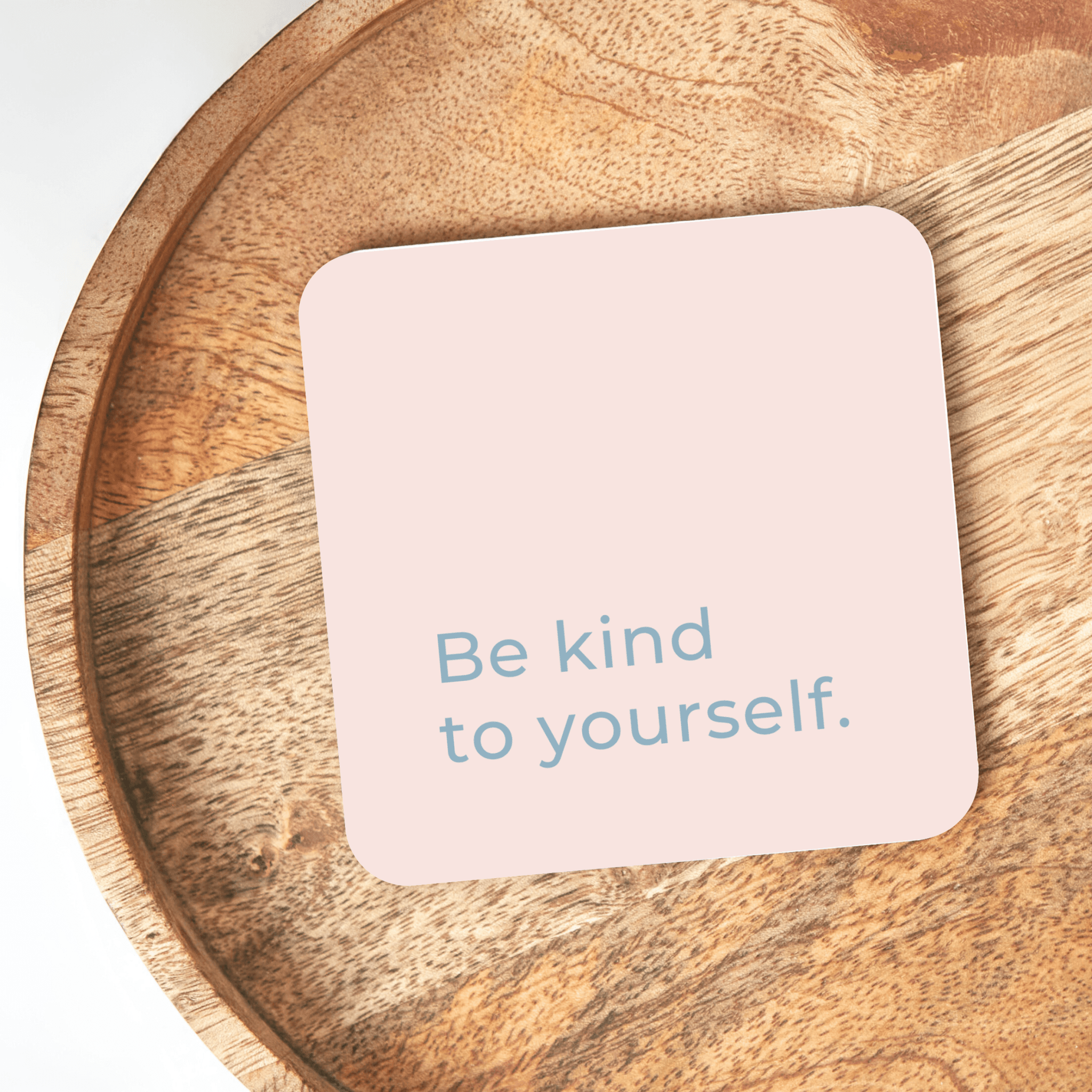 Be Kind To Yourself Coaster - BearHugs - thinking of you gifts by post