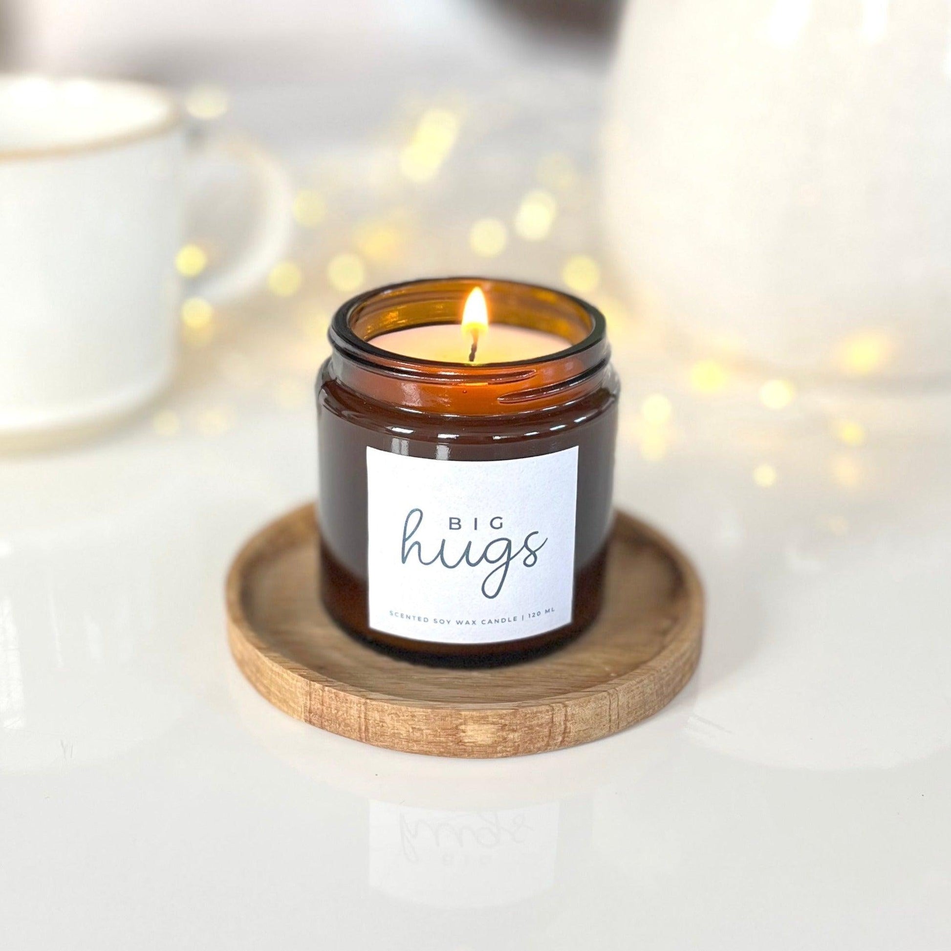 Big Hugs Scented Natural Soy Wax Candle - BearHugs - Thinking Of You Gifts