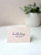 Birthday Hugs Card - BearHugs - thinking of you gifts by post