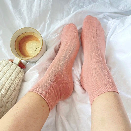 Blush Pink Socks - BearHugs