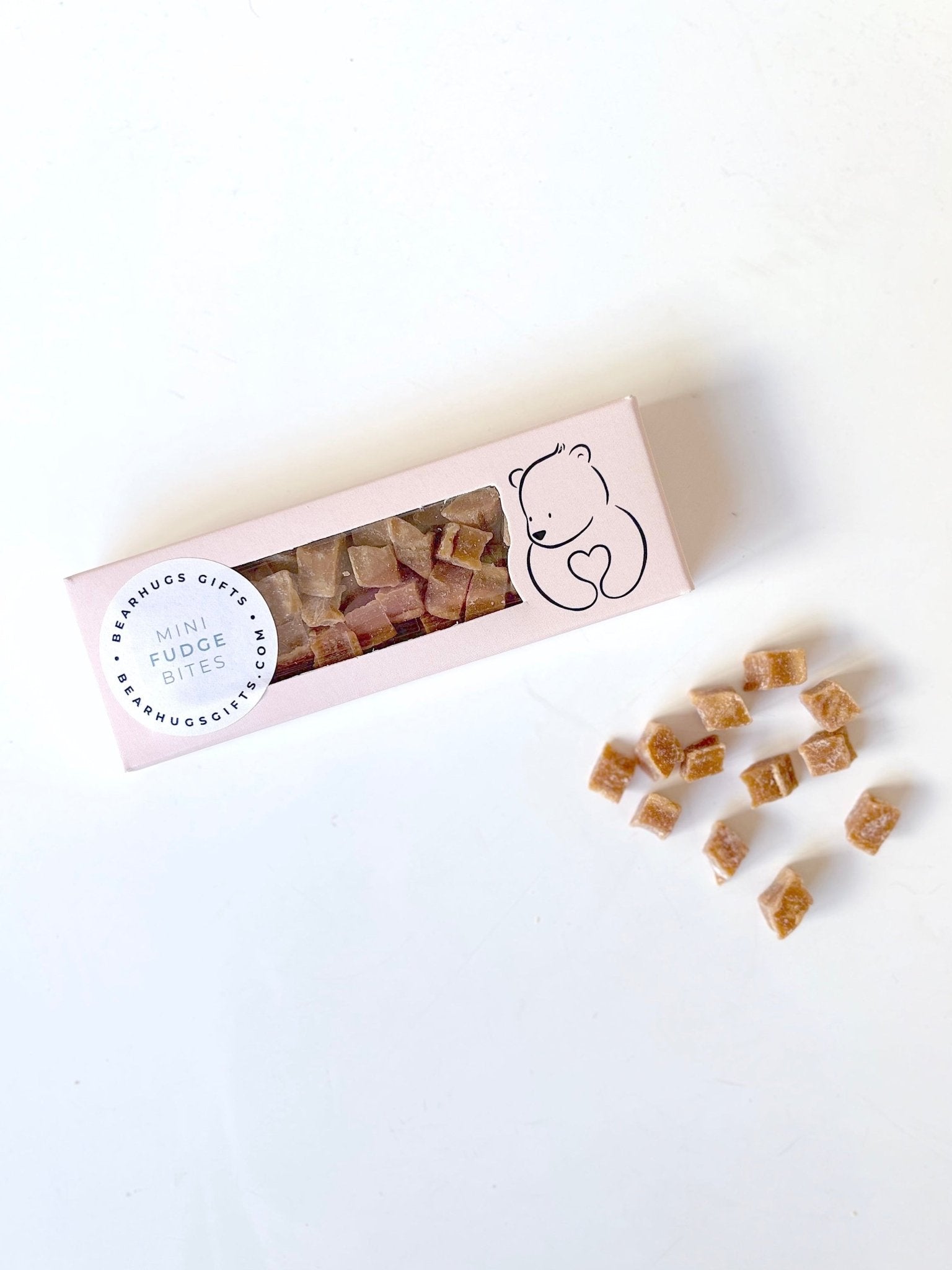 Creamy Caramel Mini Fudge Bites - BearHugs - thinking of you gifts by post