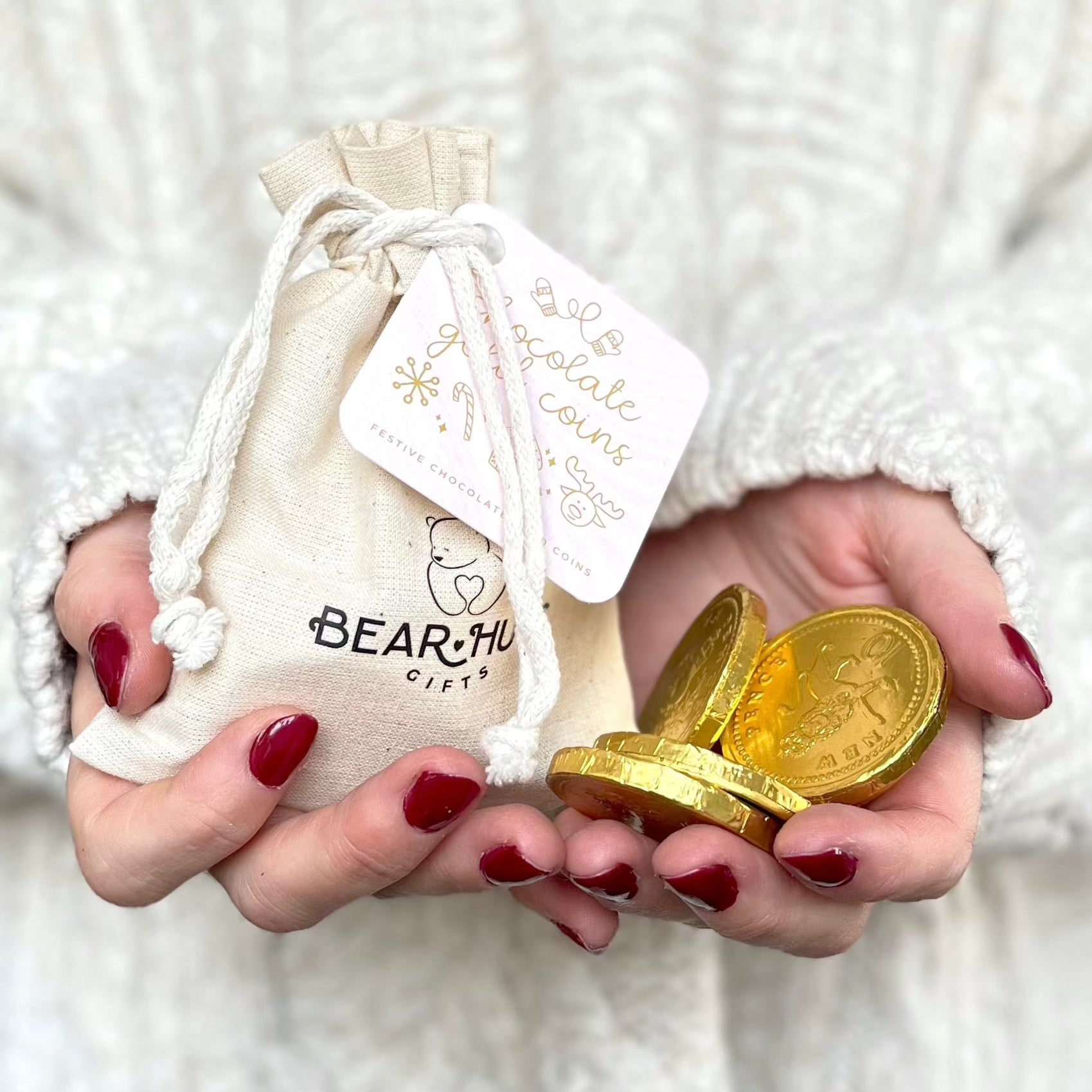 Chocolate Gold Coins - BearHugs