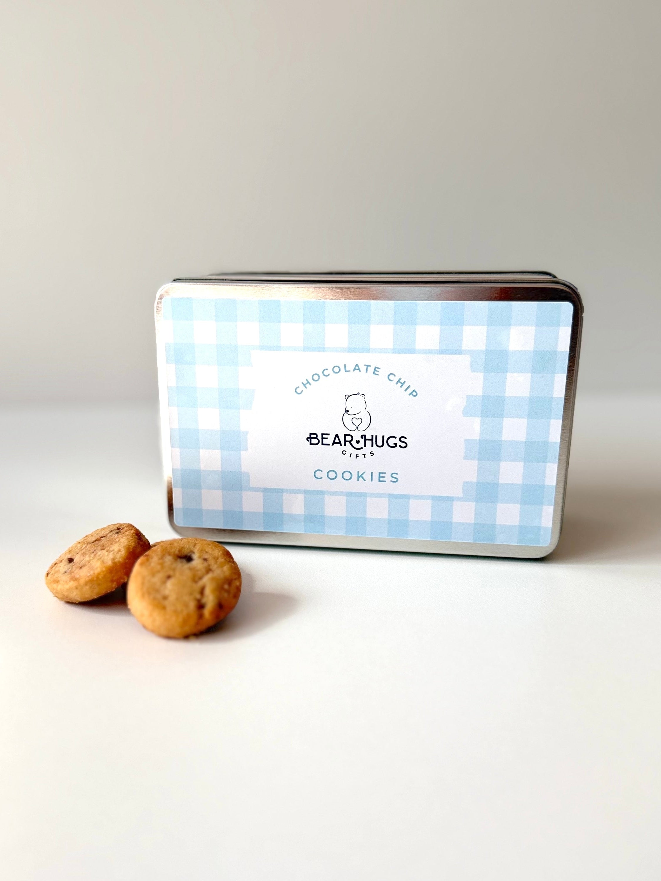 Mini Chocolate Chip Cookies Tin