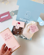 Chocolatey Christmas Hug in a Box - BearHugs - thinking of you gifts by post