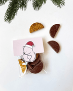 Christmas Chocolate Orange Jazzies - BearHugs - thinking of you gifts by post