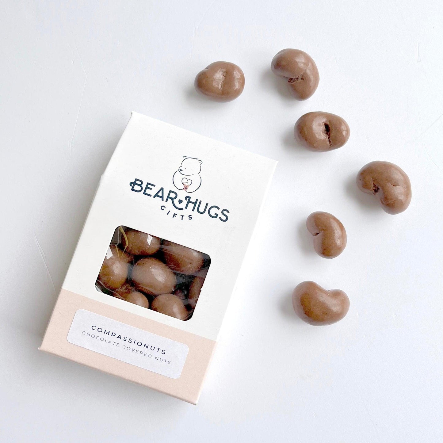 Compassionuts: Chocolate Covered Nuts - BearHugs - Thinking Of You Gifts