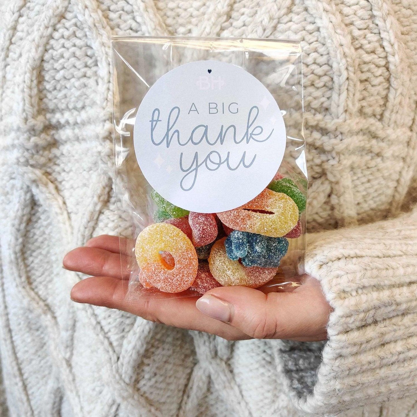 Custom Vegan Sweets Bag - Choose Your Sweets & Message! - BearHugs