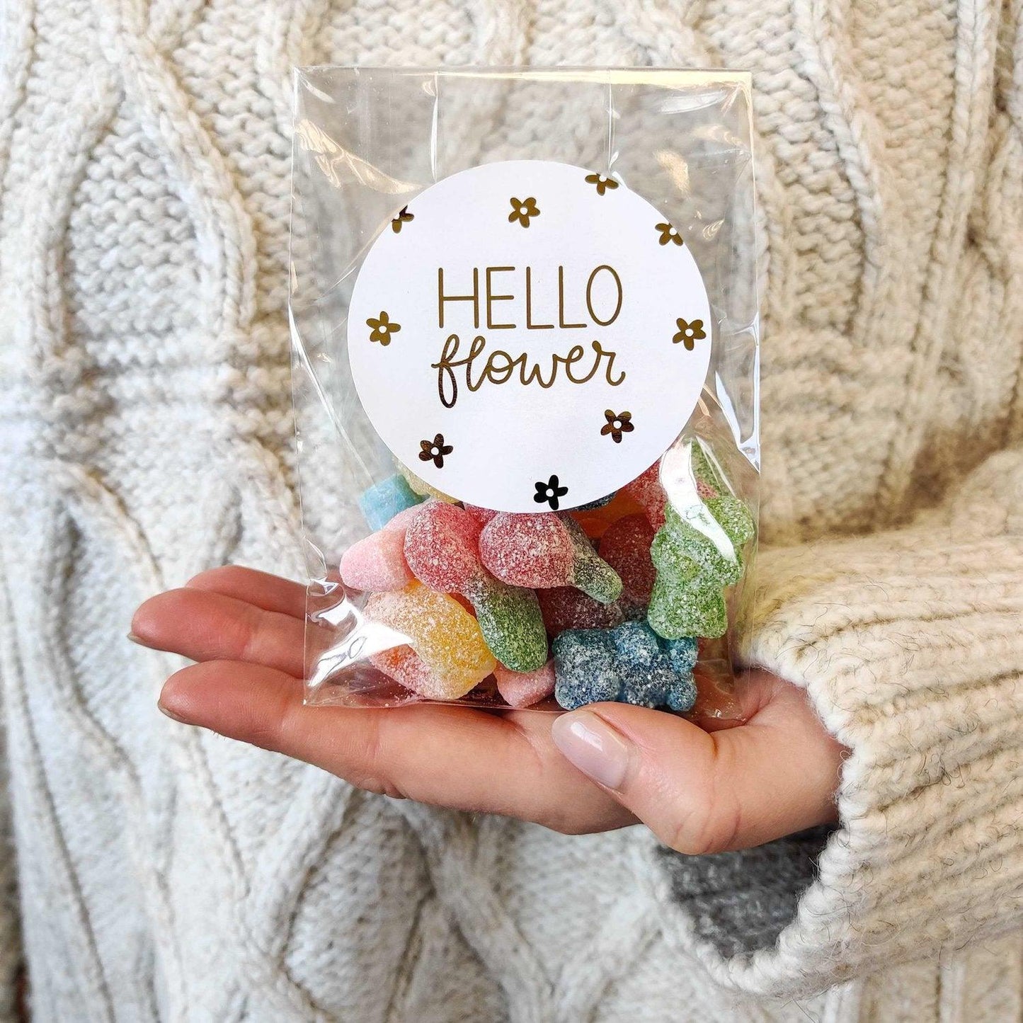 Custom Vegan Sweets Bag - Choose Your Sweets & Message! - BearHugs