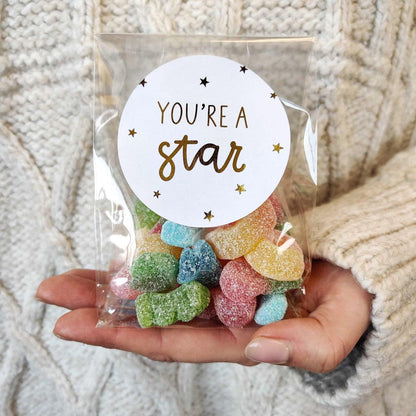 Custom Vegan Sweets Bag - Choose Your Sweets & Message! - BearHugs