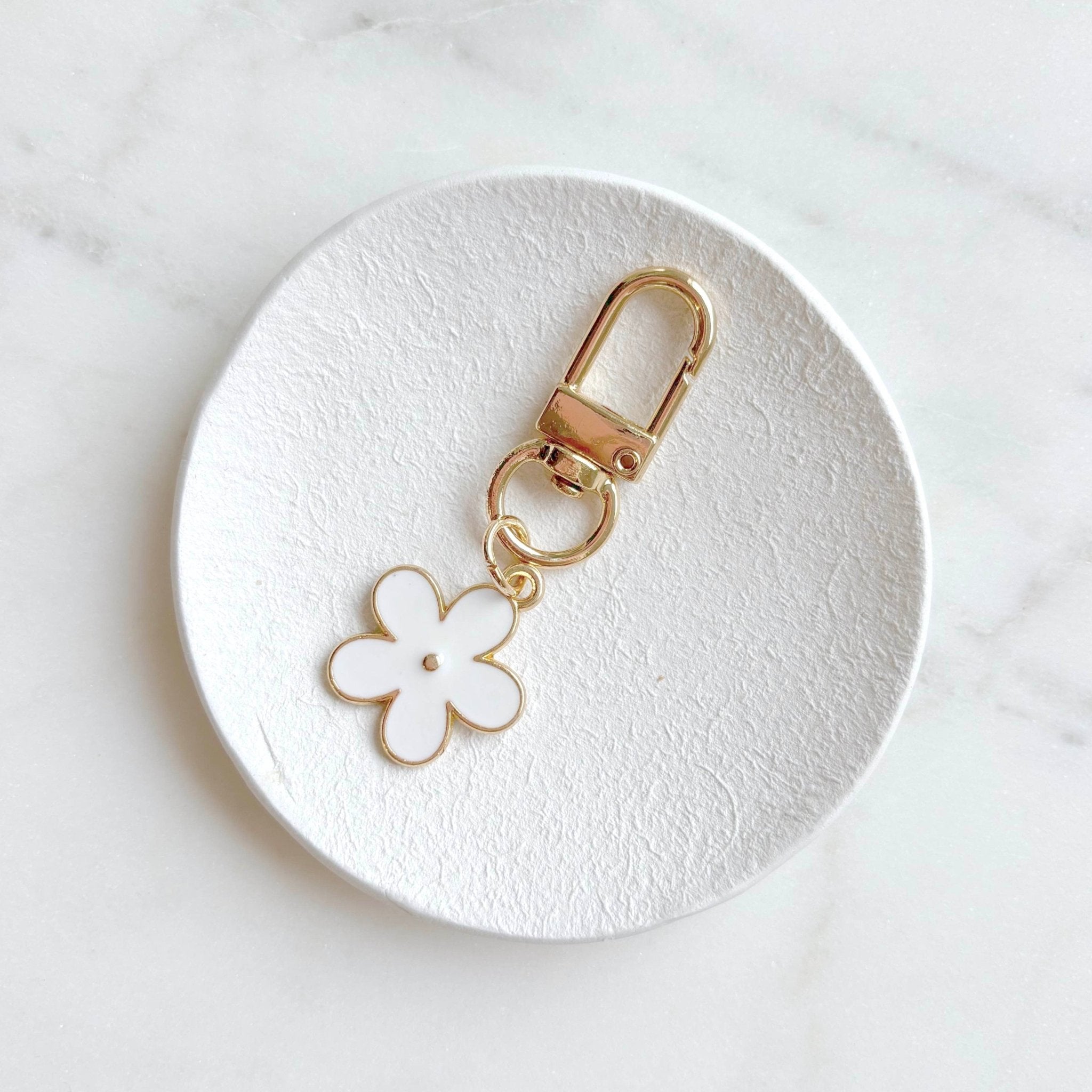 Daisy Keyring - BearHugs - thinking of you gifts by post