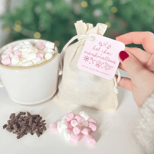 Festive Hot Chocolate and Marshmallows - BearHugs