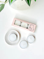 Unscented Tealight Candles - BearHugs - thinking of you gifts by post