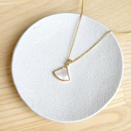 Gold Plated Dainty Shell Necklace - BearHugs