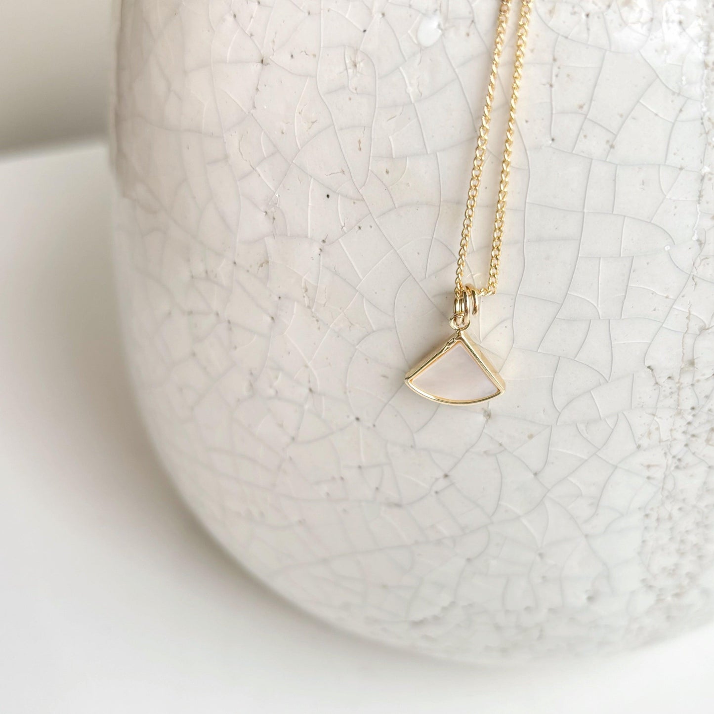 Gold Plated Dainty Shell Necklace - BearHugs