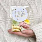 Gummy Flower Sweets - With Personalised Message Label - BearHugs - thinking of you gifts by post