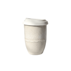 Handmade White Glaze 8oz Latte Cup - BearHugs - thinking of you gifts by post