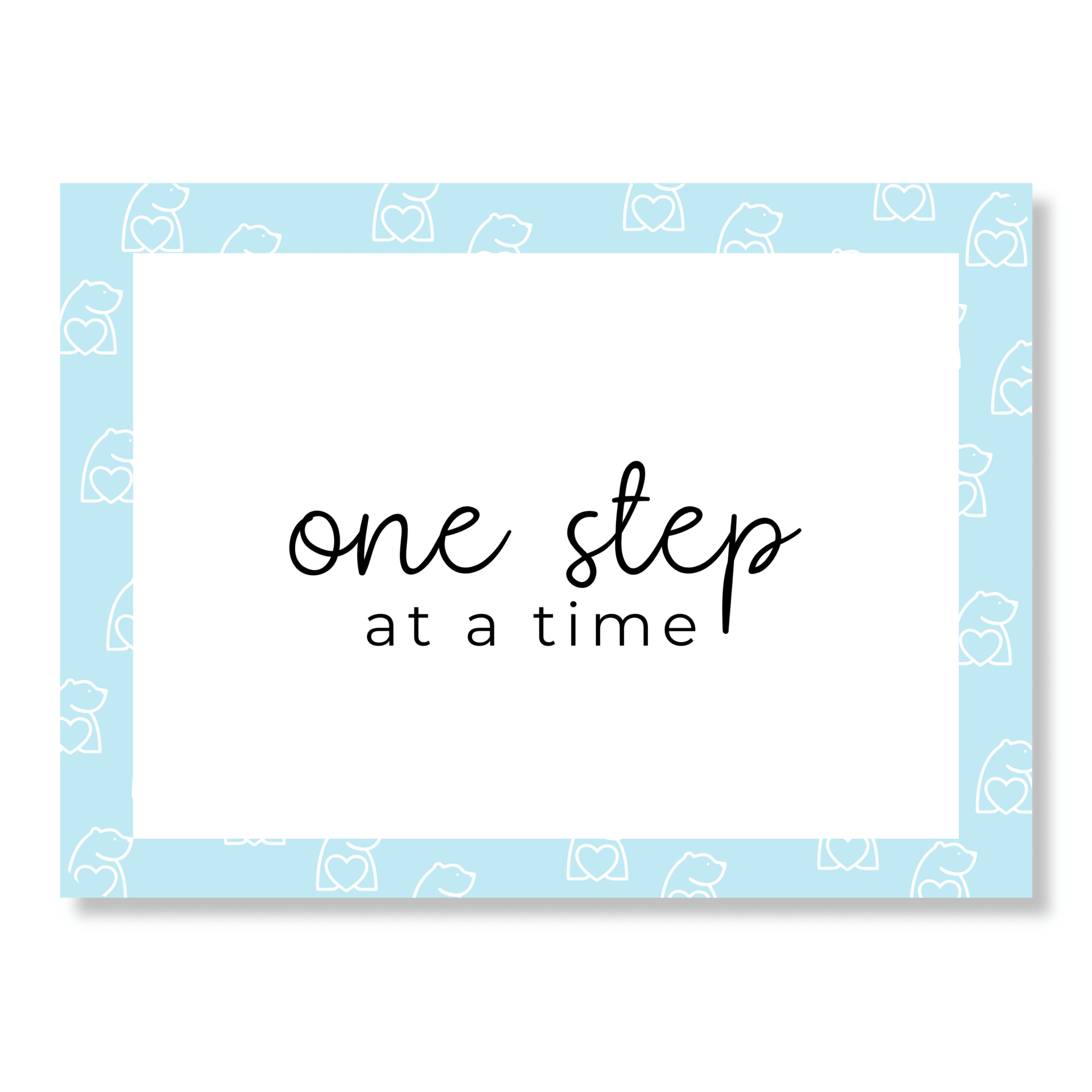 Hidden message at bottom of gift box - BearHugs - thinking of you gifts by post