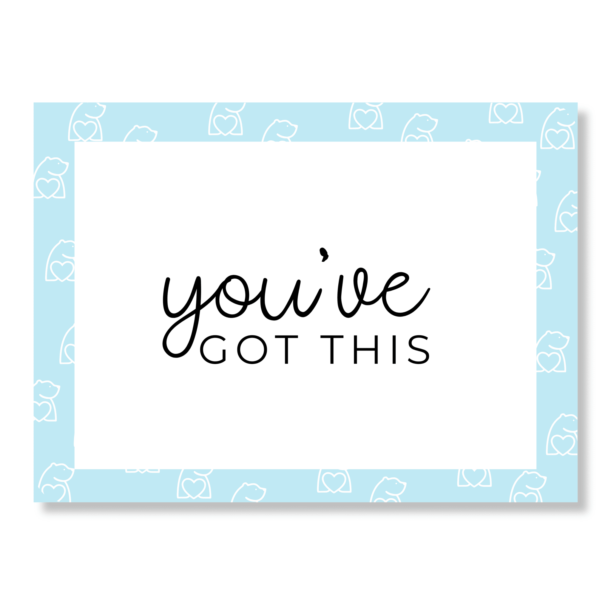 Hidden message at bottom of gift box - BearHugs - thinking of you gifts by post