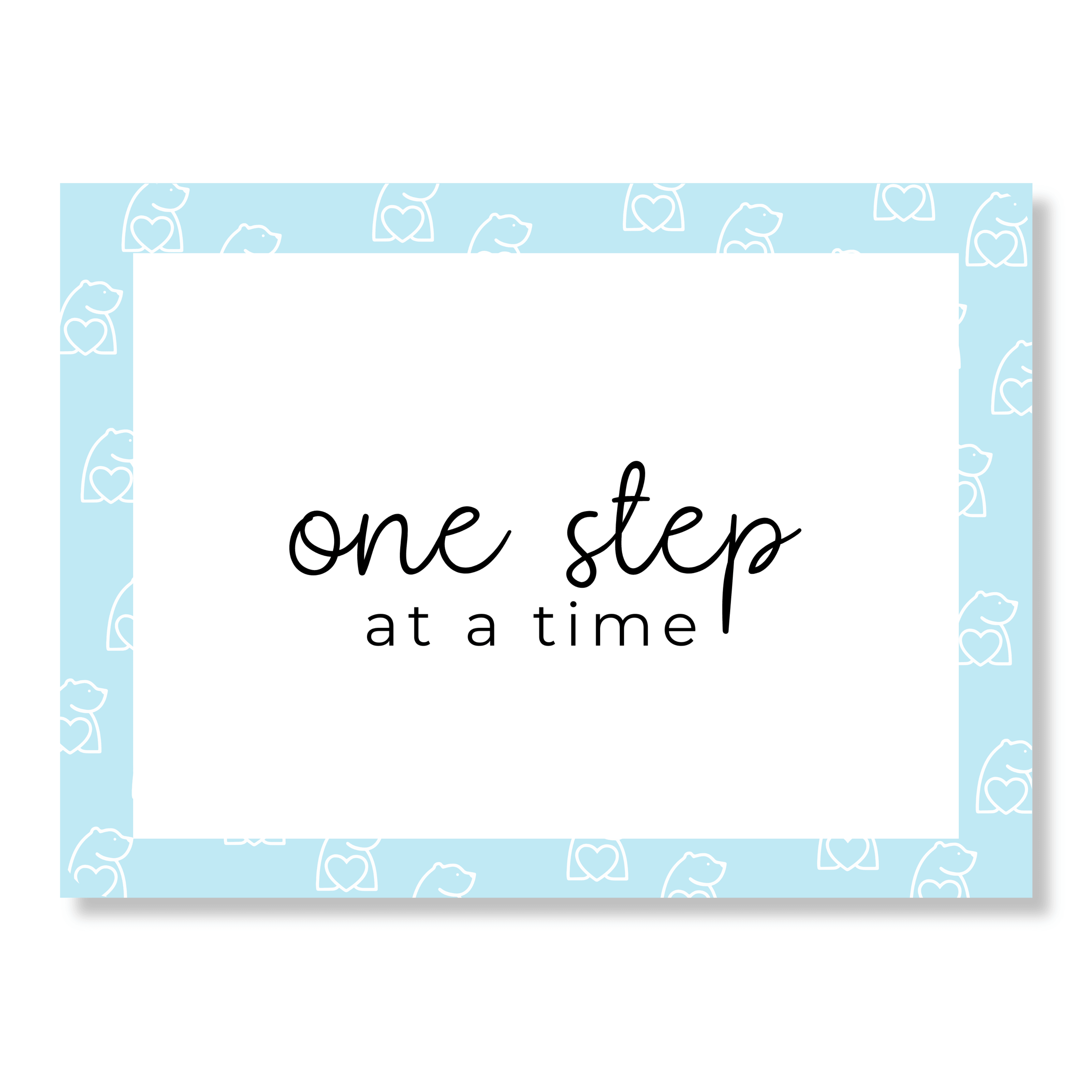 Hidden message at bottom of gift box - BearHugs - Thinking Of You Gifts