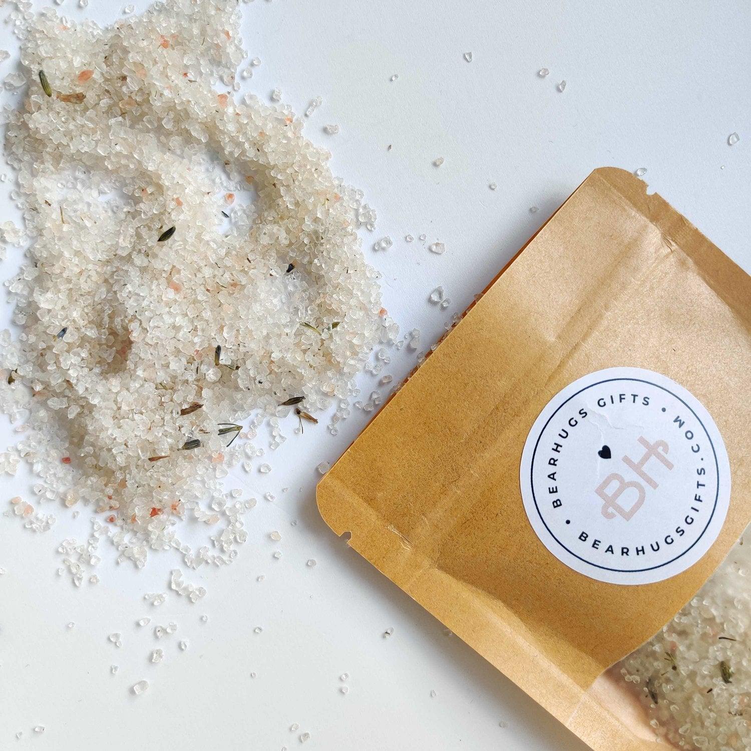 Lavender Himalayan Bath Salts - BearHugs - thinking of you gifts by post