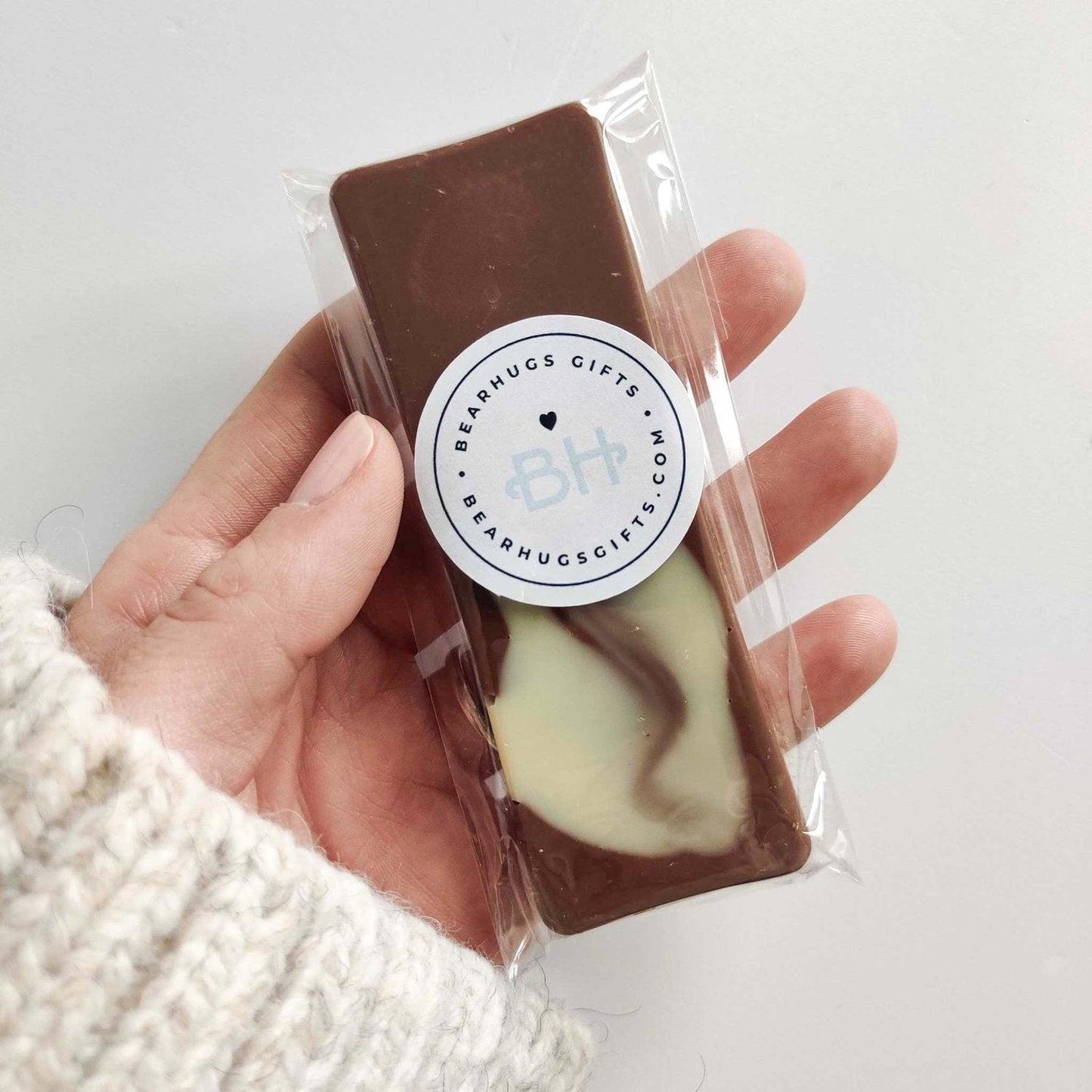 Mini Milk chocolate bar - Love From Afar Letterbox Hug In a Box Gift - BearHugs