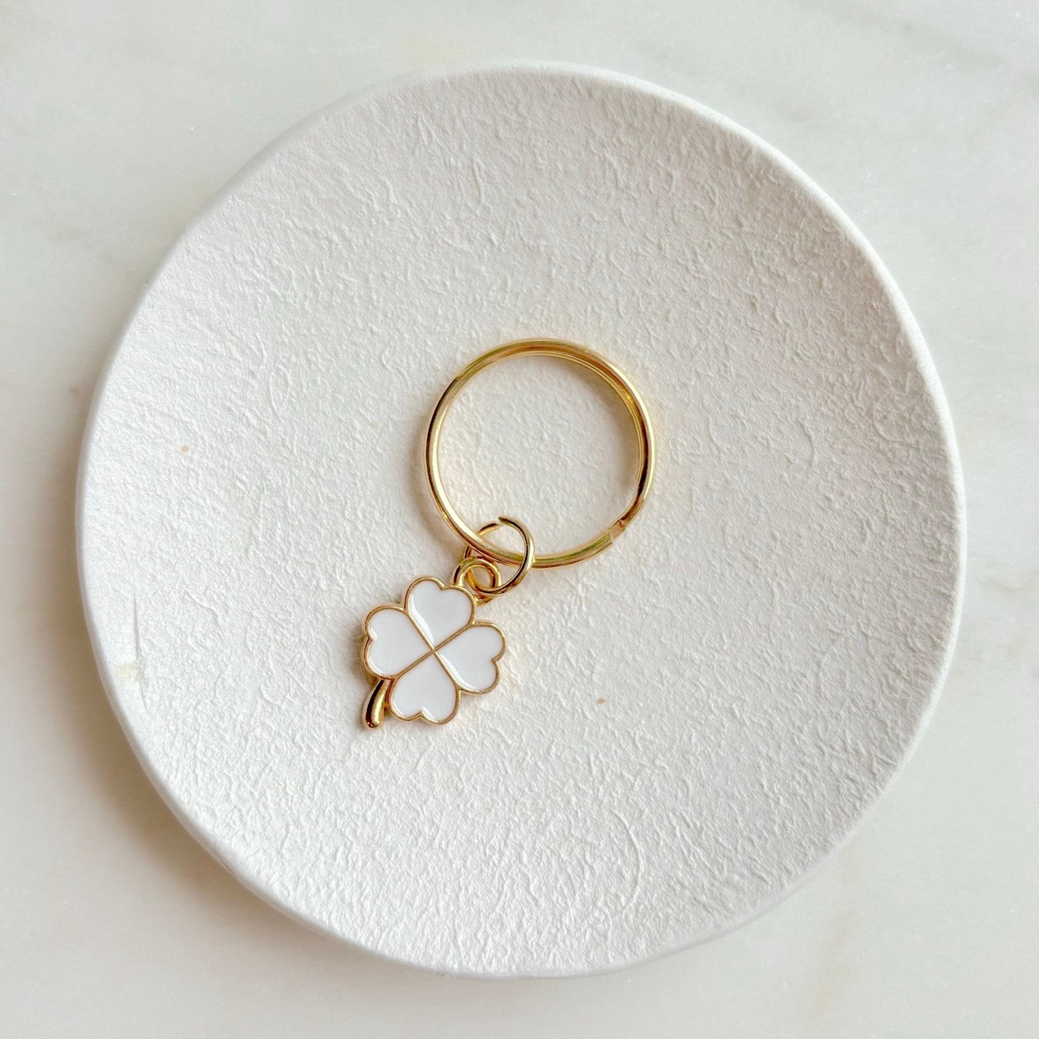 Luck and Love Keyring - BearHugs - thinking of you gifts by post