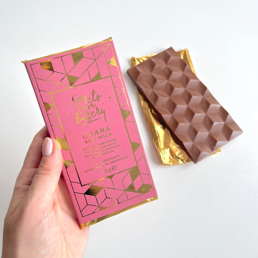 Luxury Ghana Milk Chocolate Bar - BearHugs - Thinking Of You Gifts