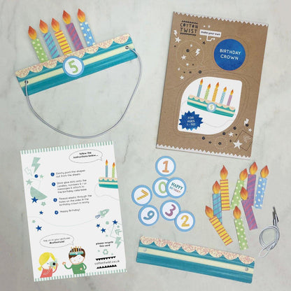 Make Your Own Birthday Crown Kit - BearHugs - Thinking Of You Gifts